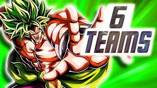 6 Teams pour BROLY LR des 9 ANS de Dokkan 