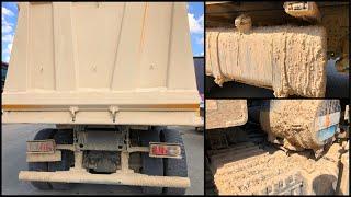 WASHİNG FORD TEST TRUCK  MUST SEE How to wash DRIED MUD  #satisfying #deep # clean ASMR