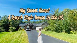 আমেরিকাতে আমাদের নিজের বাড়ি  Full Home Tour  Ranch Style House  My Sweet Home  @TaniaHaque