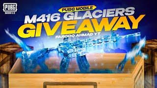 M416 Glacier Giveaway and Glacier Crate Opening   PUBG MOBILE 