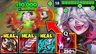 Briar but I can literally out-heal the entire enemy team 1v5 250% TOTAL LIFESTEAL