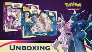 UNBOXING - Ur-Dialga-VSTAR & Ur-Palkia-VSTAR Premium-Kollektion - Pokémon TCG