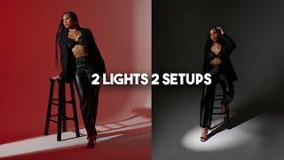 SIMPLE 2 LIGHT PHOTOGRAPHY SETUPS