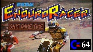 SHIT GAME TIME ENDURO RACER C64 - Contains Swearing