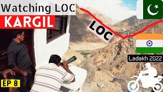 Ep 8 Watch Pakistani Checkpost from Kargil from here  Hunderman village  Ladakh 2022