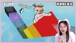 TOWER HURUF V BIKIN AKU TERVUSING VUSING ? V TOWER ROBLOX INDONESIA