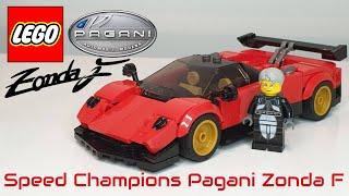 Lego Speed Champions Pagani Zonda F MOC Total Revamp for Accurate Proportions