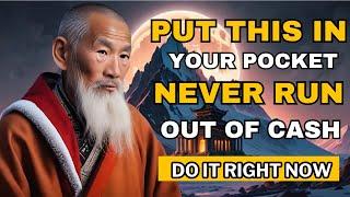 Just Keep It in your pocket you will thank me for 50 years  BUDDHIST TEACHINGS