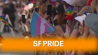 SFs 54th Pride festival Thousands celebrate Pride 2024 in San Francisco  KTVU