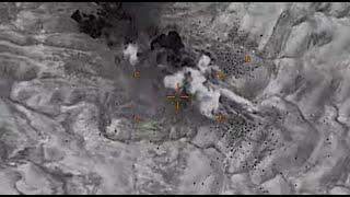 Coalition Aircraft Destroy ISIS Tunnel and Cave Complex