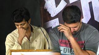 Jayam Ravi and Mohan Raja emotional tears for Thani Oruvan   Success Meet