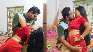 Romantic hair play with survey girl  story video  Puja creation 99