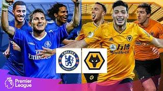 Chelsea vs Wolves  Classic Premier League Goals  Lampard Jimenez Hazard