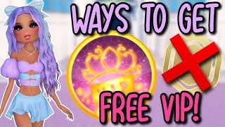 WAYS TO GET *FREE* VIP IN DRESS TO IMPRESS  Roblox Dress To Impress