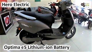Hero Electric OPTIMA E5 Lithium ion Battery My First Review