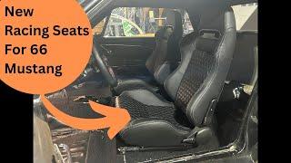 66 Mustang Gets Racing Seats Installed