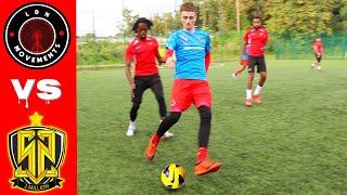 I played in a PRO YouTubers FOOTBALL TOURNAMENT Crazy Futsal Match Skills Goals Nutmegs