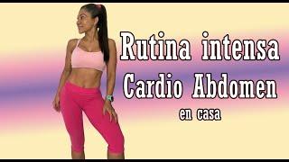 Cardio abdomen en casa - Rutina intensa  Rutina 1566