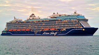 Mein Schiff Relax Cruise Ship - Sea Trials Trieste 22102024 07am