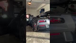 Corvette c7 aventador project is back from getting tuned and dynoed