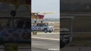 Kent Pietsch landing on a moving truck. Salinas California International Airshow. Saturday. 2023.