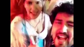 Sapna Choudhary Boobs Showing While Dancing At Party  Indian Housewife 