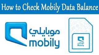 How to Check Mobily Internet Balance  Mobily Data Balance Check Code