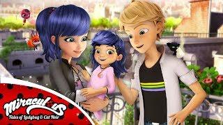 Miraculous Ladybug Marinette and Adrien as parents  Adrienette and their daughter  Alice Edit