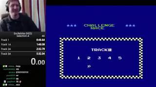 Excitebike NES Selection A Speedrun - 532.04 *World Record*