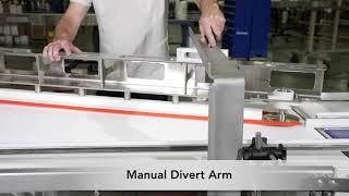 Sanitary Conveyor Swing Divert - Increase Product Flow