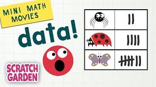 Data  Mini Math Movies  Scratch Garden