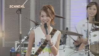 SCANDAL live at Odaiba 20130813