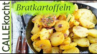 Knusprige Bratkartoffeln aus rohen Kartoffeln - Ein schnelles Rezept