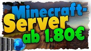 Minecraft-Server ab 1.80€ mieten