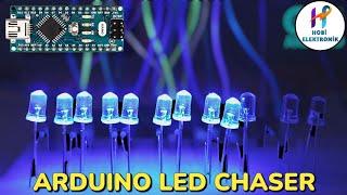 Arduino Nano Led Chaser Light Project  Led Effect Project  #project #arduino #led #chaser #light