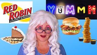 Red Robin Monster Burger Corn Dogs Mud Pie Lava Cake Onion Rings Granny McDonalds Taste Test