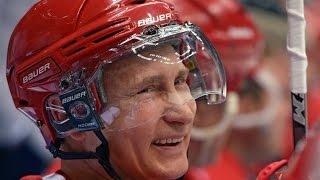 Putin Scores Seven Goals Against Pro Hockey Stars