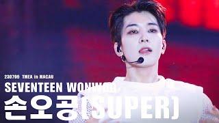 FACECAM 230709 세븐틴 원우 TMEA in MACAU 손오공SUPER 직캠 4K