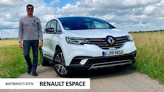 Renault Espace Abschied vom Van? Test  Review  Fahrbericht  Autobahn  2021