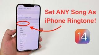 2021 How to set ANY Song as iPhone Ringtone - Free and No Computer