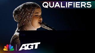 Putri Ariani STUNS with I Still Havent Found What Im Looking For by U2  Qualifiers  AGT 2023