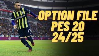 PES 2020  Next Season Patch 2025-UPDATE OPTION FILE 2024 PS4 PS5  DOWNLOAD and INSTALLATION