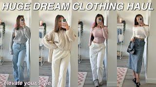 HUGE DREAM WARDROBE HAUL  pieces to ELEVATE your STYLE affordable fashion summer outfits - LEWKIN