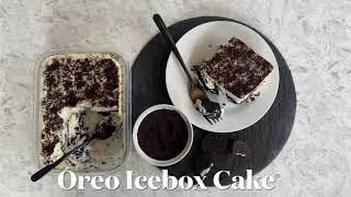 Oreo Icebox Cake-No Bake Dessert Recipe Easy &Utterly Delicious Amrita‘s Kitchen