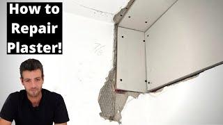 How to Repair Mid-Century Plaster with Drywall