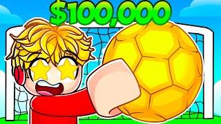 Spending $100000 in Roblox Soccer