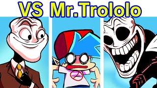 Friday Night Funkin VS Mr.Trololo FULL WEEK + Cutscenes FNF ModTrollgeFriday Night Incident