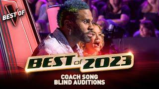 Coaches in SHOCK when hearing their OWN SONGS on The Voice 2023  Best of 2023