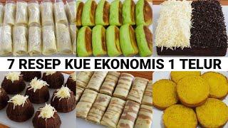 7 RESEP KUE EKONOMIS SERBA 1 TELUR TANPA MIXER TANPA OVEN 