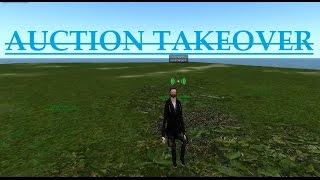 Second Life Ted Life Auction Takeover